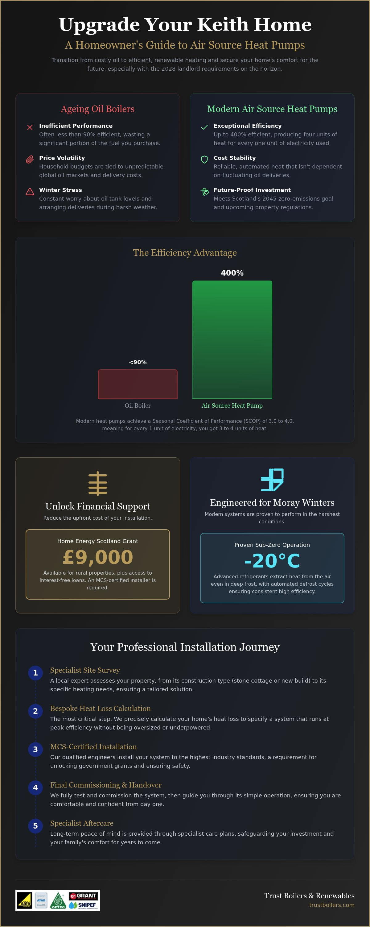 Air Source Heat Pump Installation in Keith: Your 2026 Local Specialist Guide